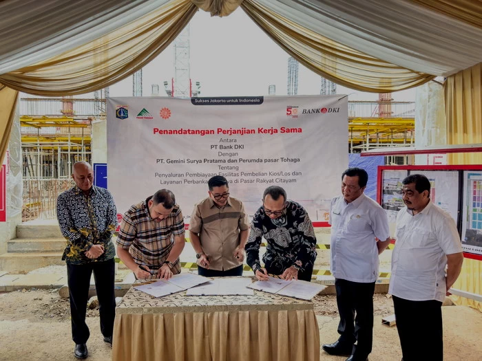 Dukung UMKM, UUS Bank DKI Berikan Keringanan Pendanaan Pembelian Gerai dan Los di Pasar Masyarakat Citayam