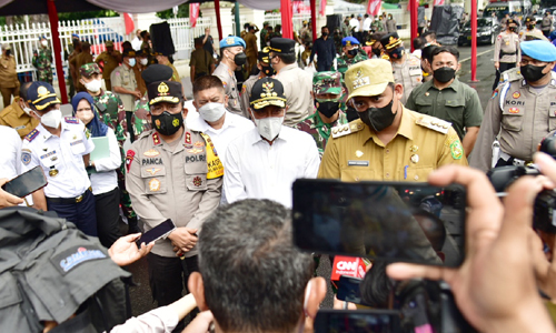 PPKM Darurat di Kota Medan Gubernur Edy Rahmayadi Sebut Semua Kabupaten/Kota Harus Berpartisipasi