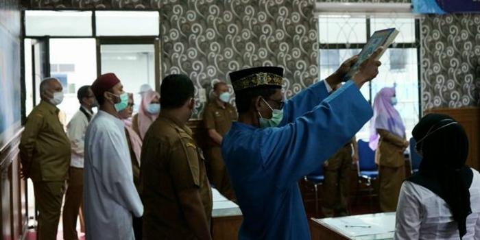 9.499 Tenaga Kontrak Pemerintah Aceh 2021 Ikrarkan Sumpah