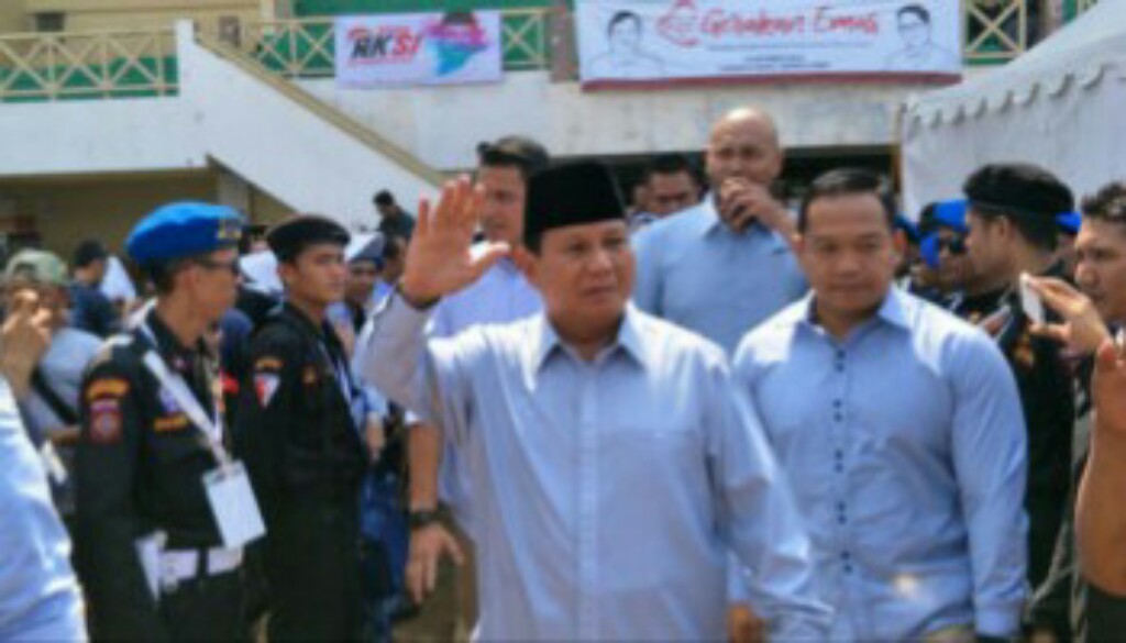 Prabowo Janji Akan Kembali Jadikan Indonesia Sebagai Macan Asia