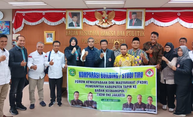 FKDM DKI Jakarta Terima Kunjungan FKDM Kabupaten Tapin