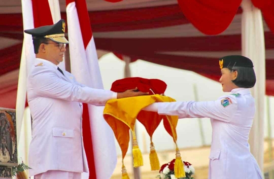 Gelar Upacara HUT RI di Pulau Reklamasi, Anies : Ini Milik Negara Bukan Lahan Pribadi