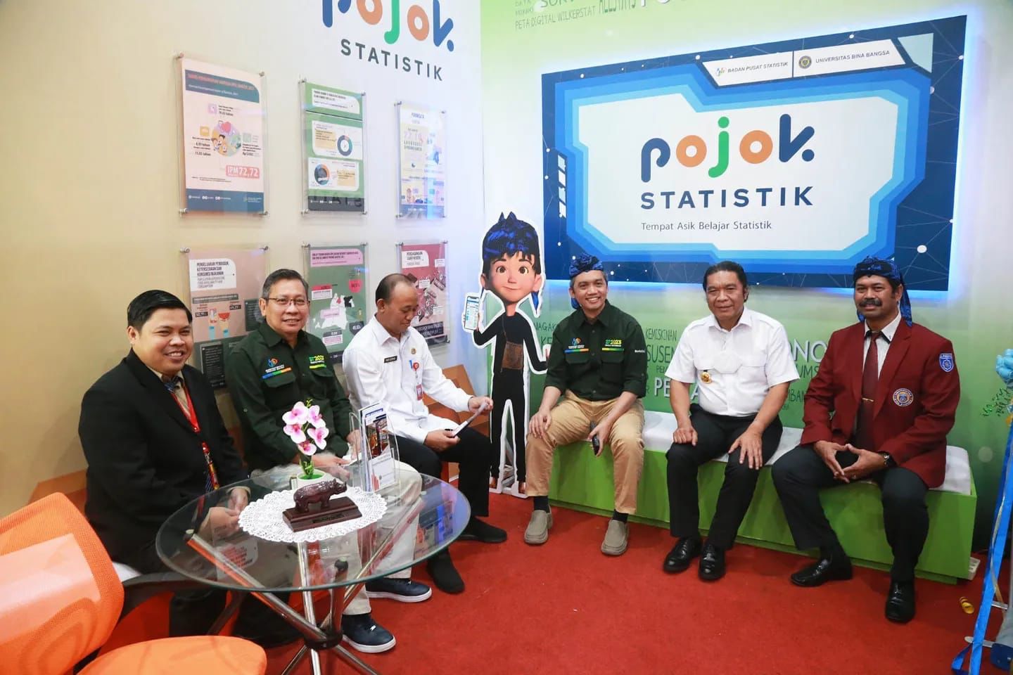 Universitas Bina Bangsa Luncurkan Pojok Statistik, Pemprov Banten Apresiasi