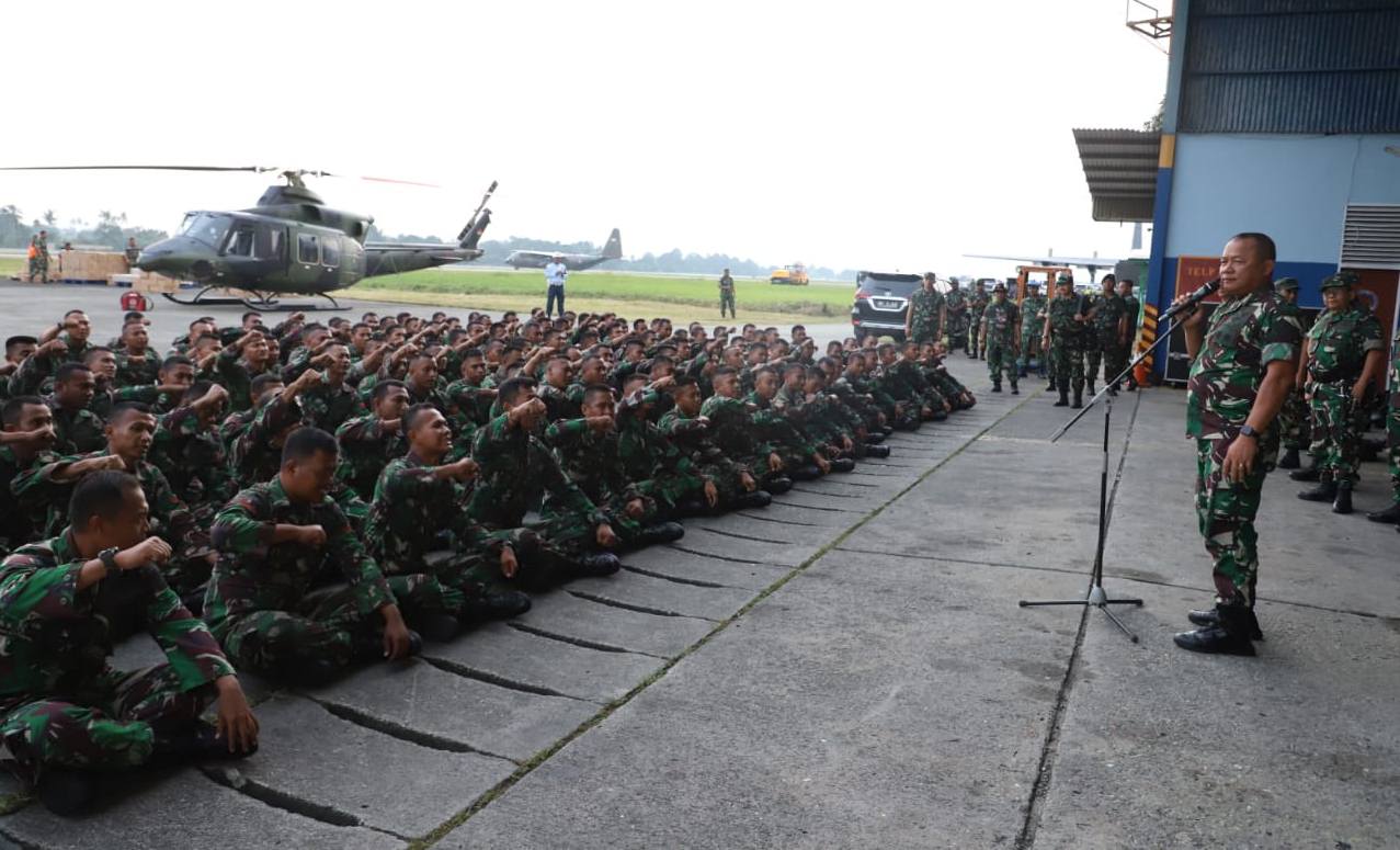 Asops Panglima TNI : Prajurit TNI Jangan Mudah Terprovokasi