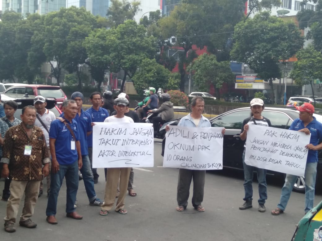 Sidang Putusan Lima PPK Koja, AMPPU Jakut Minta Hakim Bersikap Adil