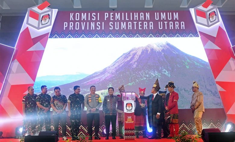 Penyeluncuran Tahapan Pemilihan kepala daerah 2024, Keterlibatan Warga Jadi Perhatian Pj Gubernur Sumut