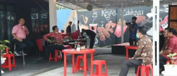 Launching Cafe Edukasi, Bupati Optimis Kebun Edukasi Akan Lebih Ramai Dikunjungi