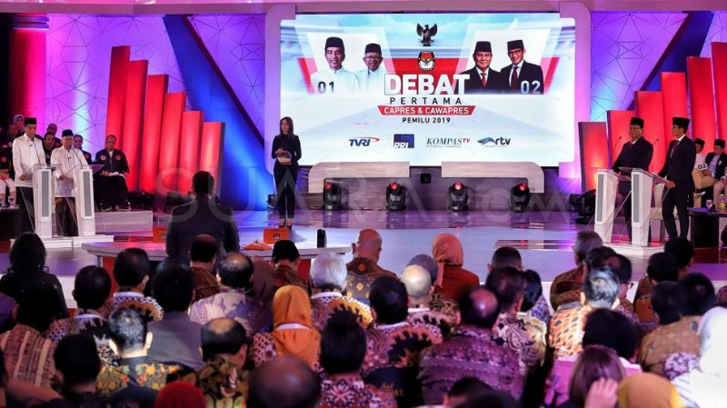 Debat Pilpres I Dinilai Tak Mampu Geser Preferensi Pemilih