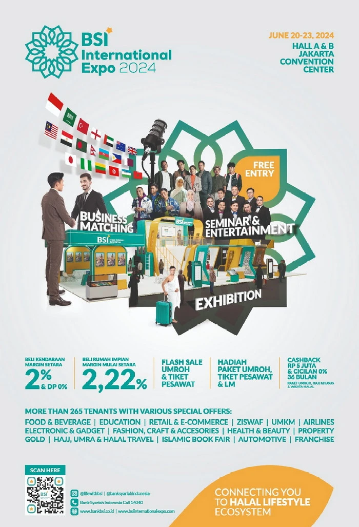 Maliq dan D'essential, RAN sampai Hanan Attaki akan Ramaikan BSI International Expo 2024