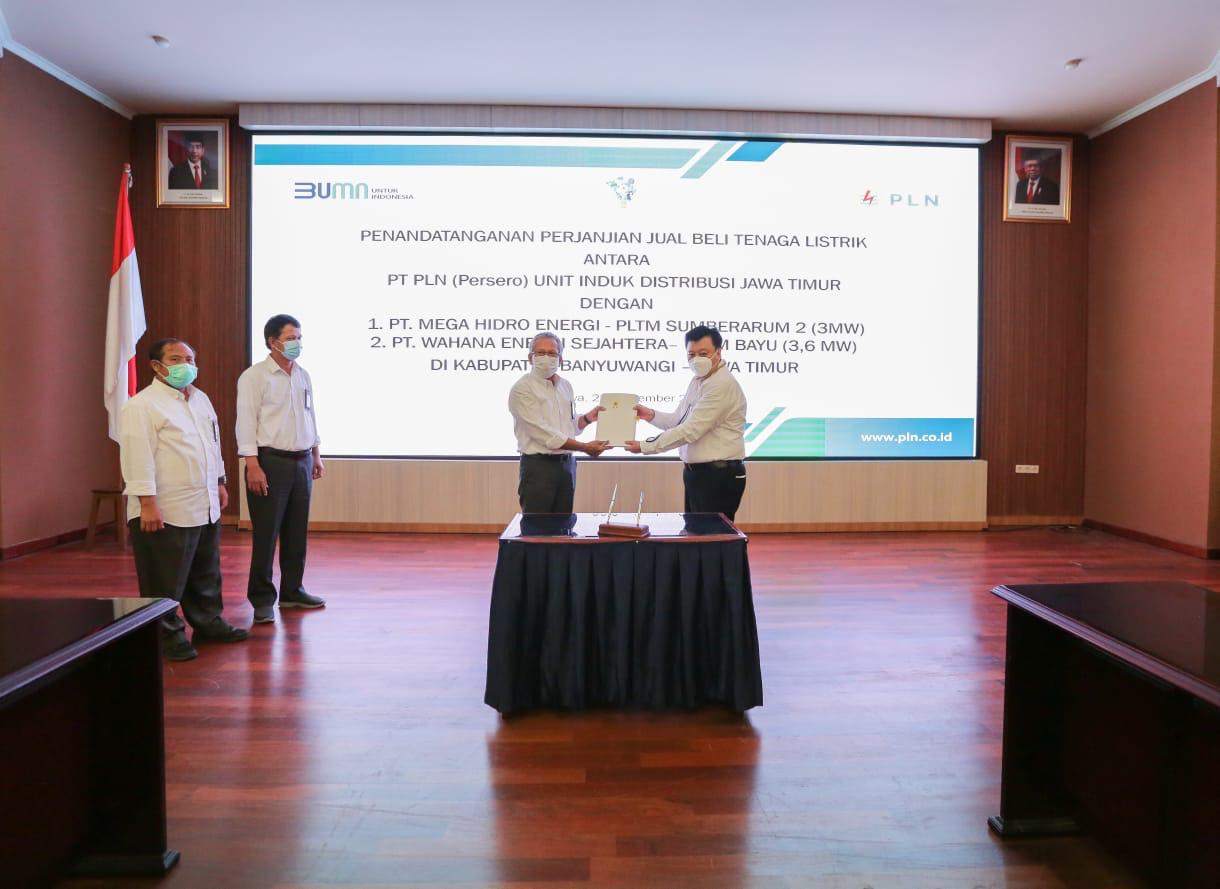 Listrik PLTMH Bayu dan Sumberarum di Banyuwangi Dibeli PLN