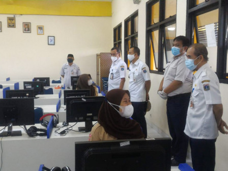 Wali Kota Jakpus Monitor Pelaksanaan KBM Tatap Muka di SMKN 2
