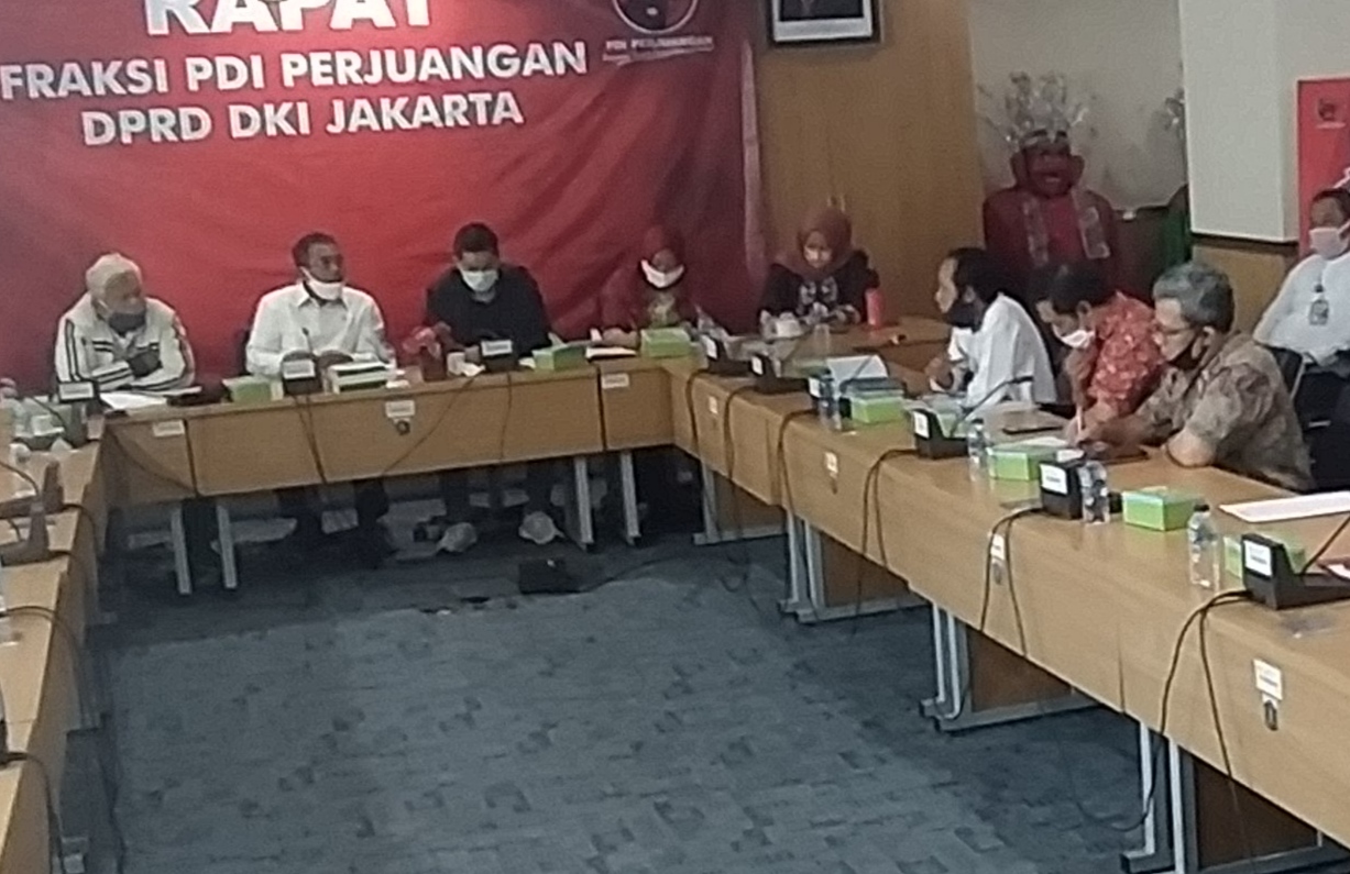 Direksi Jakpro Dimarahi Fraksi PDIP Karena Komersialkan RTH