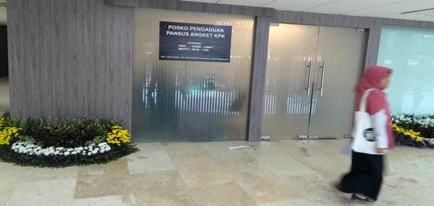 Posko Pengaduan Pansus Angket KPK Sepi Pelapor