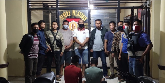 Pelaku Curas dan Bandar Narkoba Dibekuk Polsek Buay Bahuga
