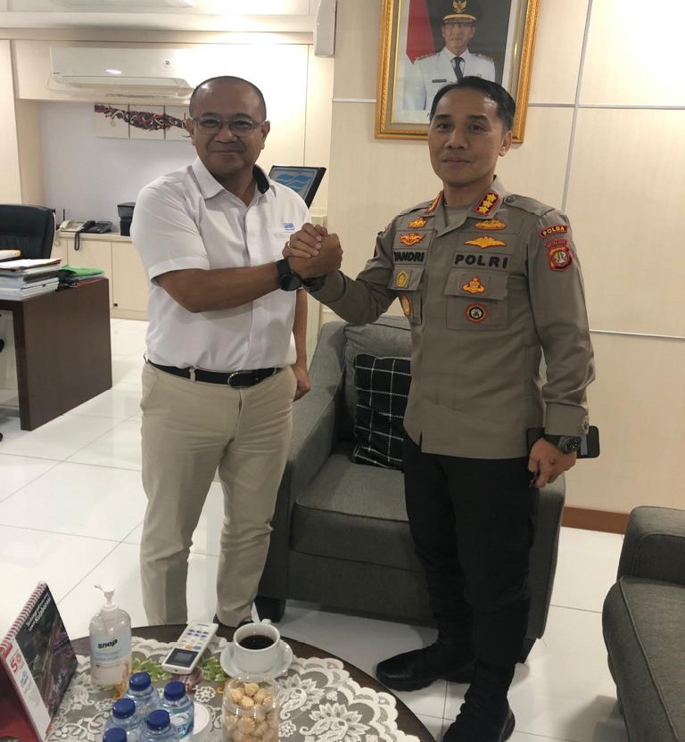 Perkuat Kerjasama Pamobvit Polda Metro Jaya Kunjungi Kantor Pusat Pam Jaya