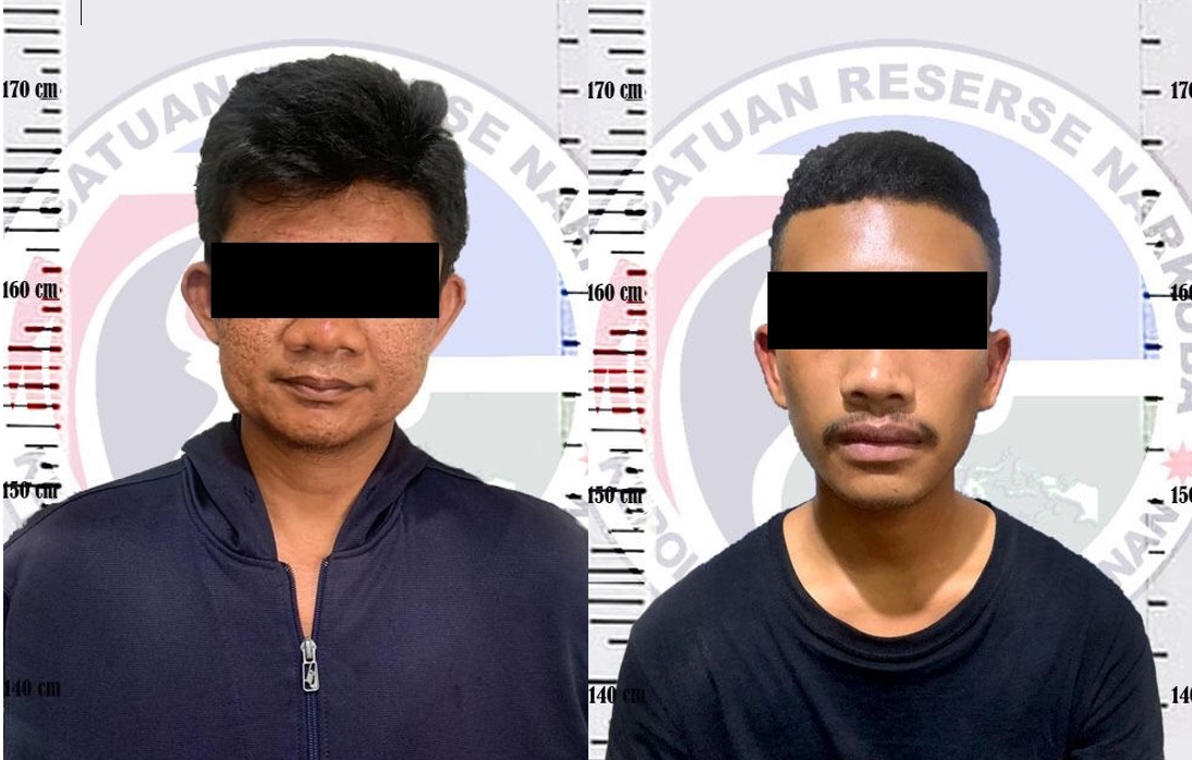 Satu dari Dua Diduga Pelaku Pengedar Sabu di Dor Polisi
