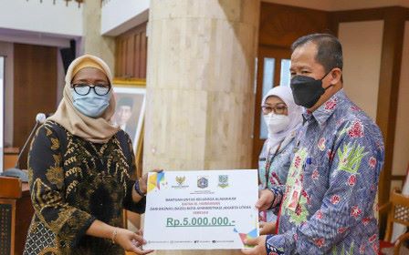 Pemkot Jakut Salurkan Santunan Wafat Akibat COVID-19 untuk ASN