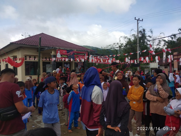Semarak HUT RI Yang 77, Pekon Way Empulau Ulu, Mulai Mengadakan Perlombaan