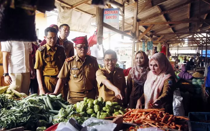 Jelang Nataru, Tim Gabungan Pemkab Lampung Selatan Cek Harga dan Ketersediaan Sembako