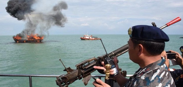 Susi:Tenggelamkan Kapal Perintah Tegas Presiden Joko Widodo