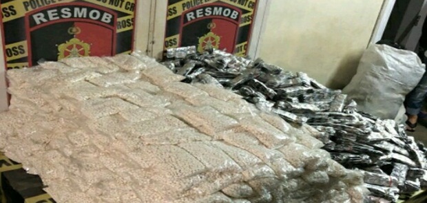 Jutaan Butir Obat PCC Diamankan Polda Sulawesi Selatan