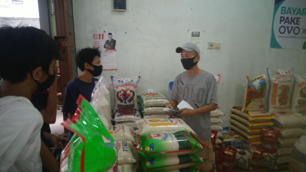 Hari Pertama PSBB di Tangsel, GM Cekal Covid-19 Kampanyekan 'Saling Berbagi'