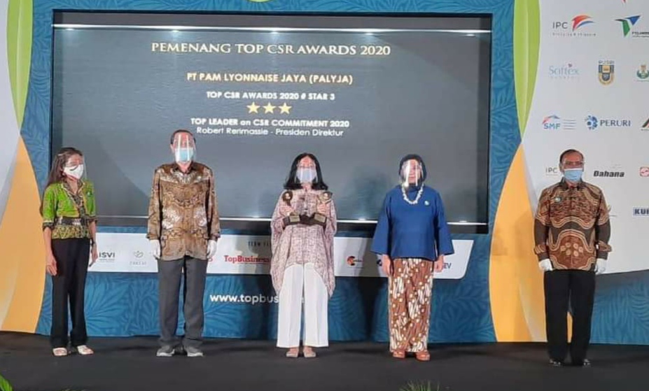 PALYJA Sabet Dua Penghargaan TOP CSR Awards 2020