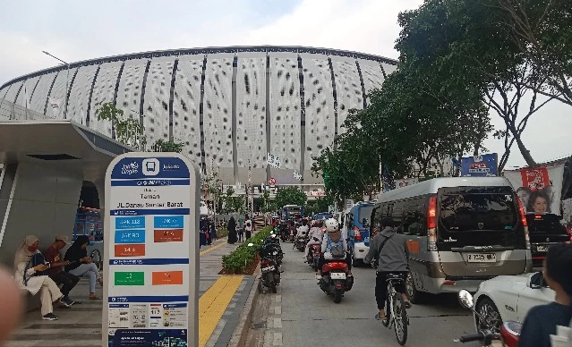 Takut Besok Macet Parah, Hari Ini Massa Kampanye Akbar AMIN Telah Mulai Banjiri JIS