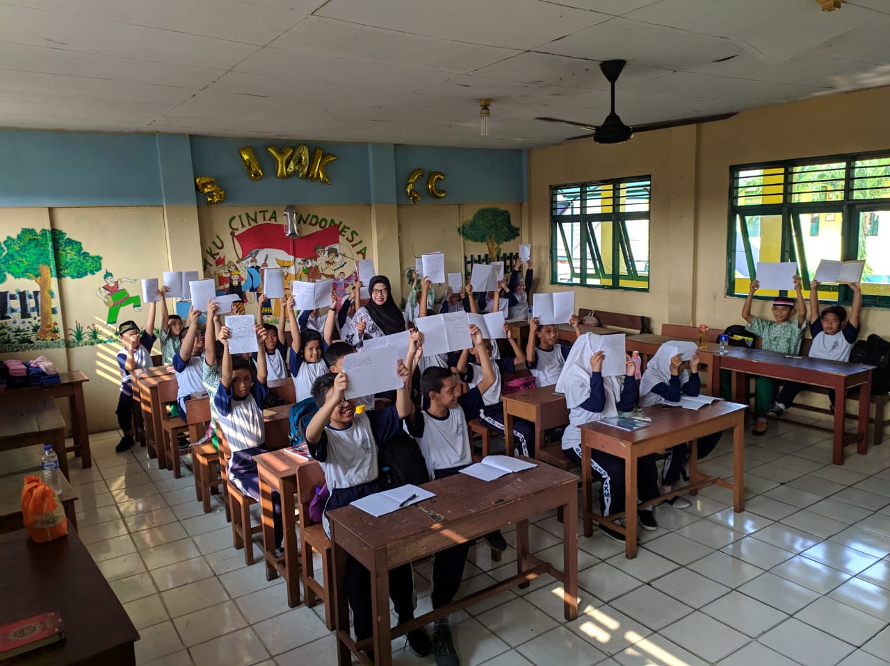 Pak Presiden, Siswa di Tangerang Inginkan Pendidikan dan Lingkungan yang Baik