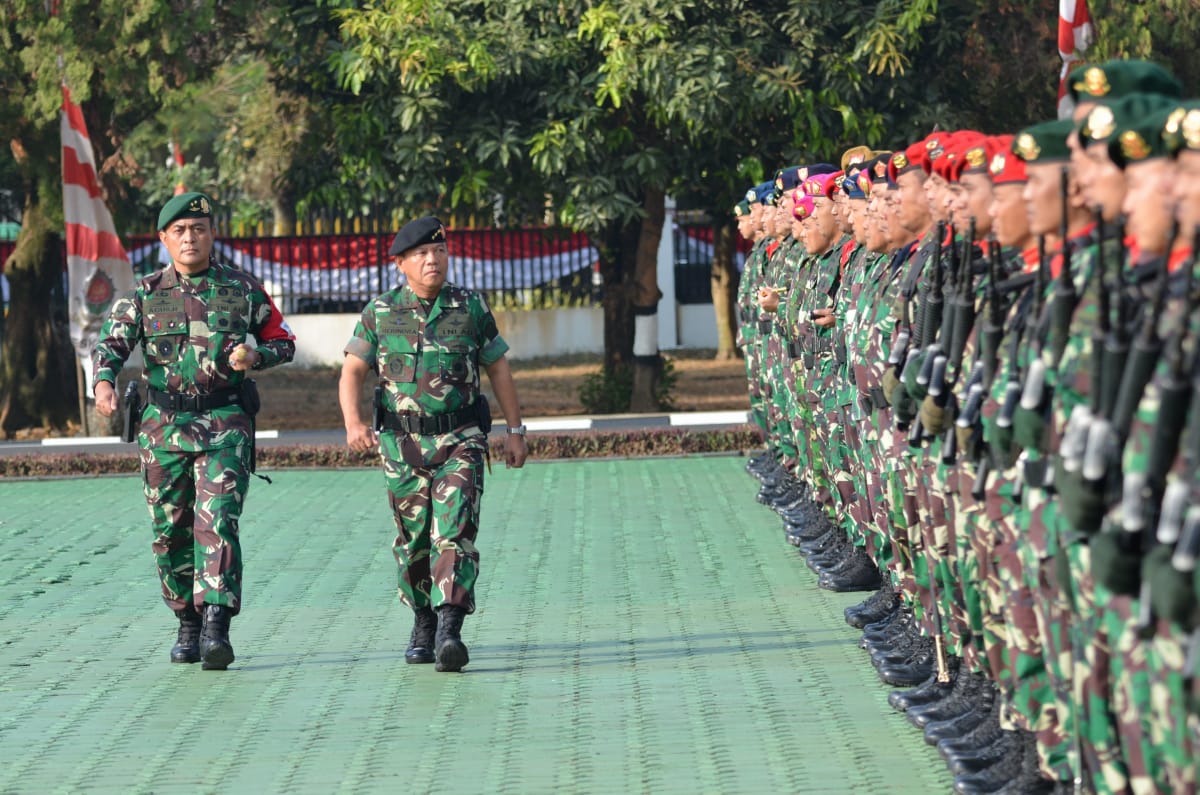 Latihan Gabungan Uji Kesiapsiagaan TNI Melaksanakan Kampanye Militer