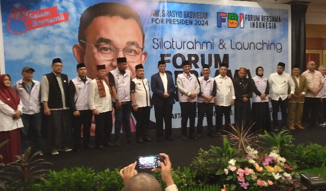 Deklarasikan Dukungan, FBI Target Anies - Cak Imin Menang di Jakarta, Banten dan Jabar