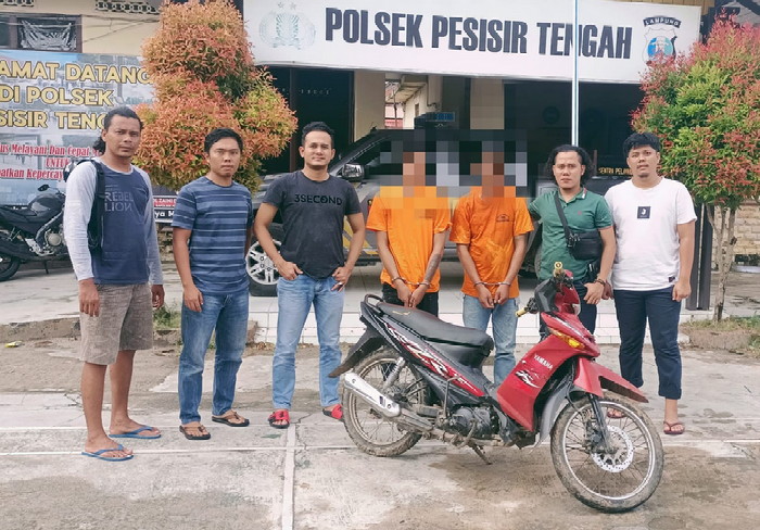 Tekab 308 Presisi Polsek Pesisir Tengah, Berhasil Ungkap Kasus Curanmor