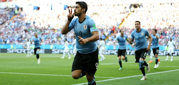 Uruguay Lolos ke Babak 16 Besar Piala Dunia 2018