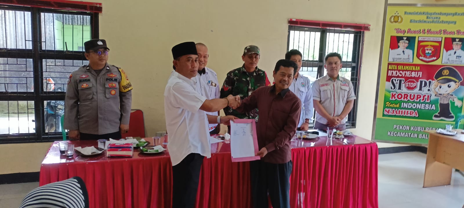 Pemerintahan Pekon Kubu Perahu Mengadakan Monev Dan Penetapan KPM BLT DD Tahun 2023