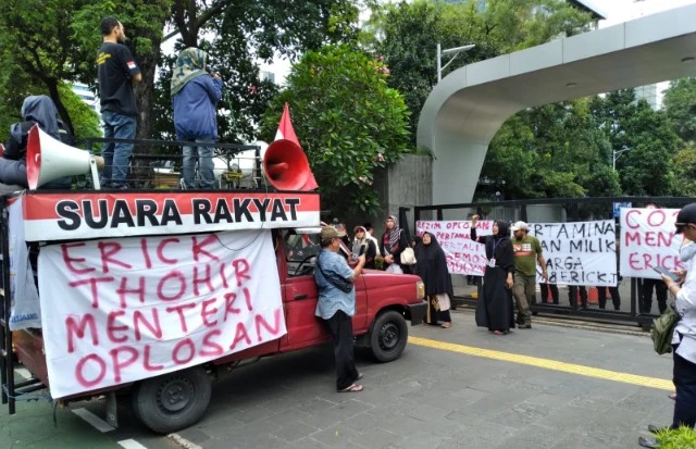 Yakin Terlibat Kasus Korupsi di Pertamina, 3 Elemen Masyarakat Minta Erick Thohir Ditangkap