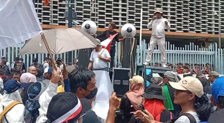 Hari Ini KPU, Bawaslu dan Istana Didemo Massa Penolak Pemilu Curang
