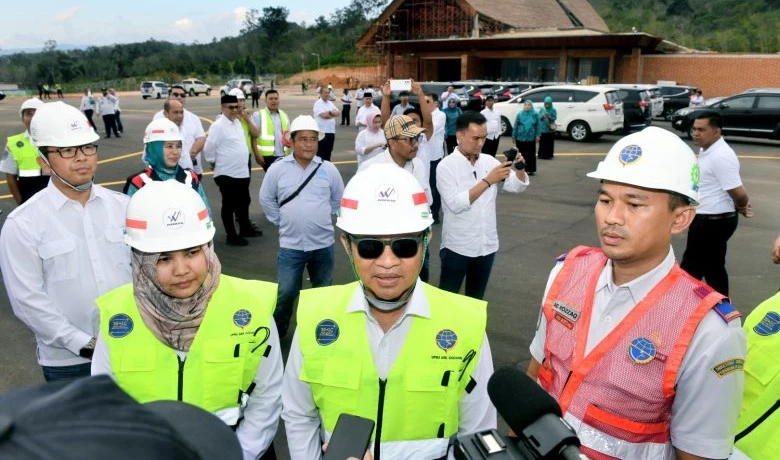 Pembangunan Lapangan terbang AH Nasution Capai 90%, Pj Gubernur Sumut Harap Segera Tingkatkan Ekonomi Daerah