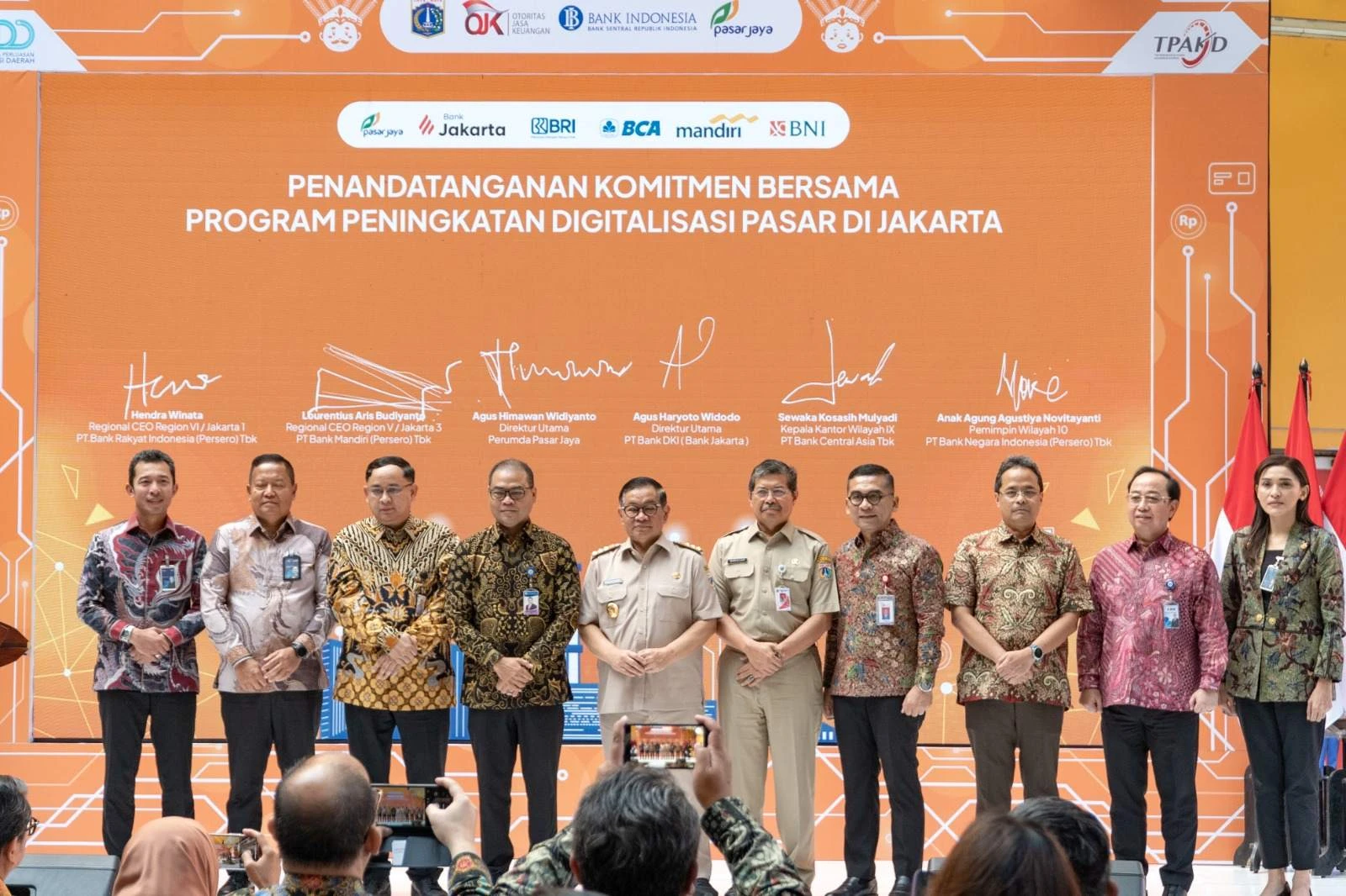 Bank Jakarta Dukung Digitalisasi Pasar di Jakarta