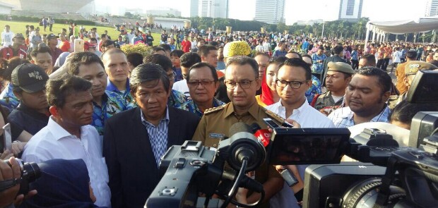 Hadiri Paskah di Monas, Anies Tekankan Pentingnya Persatuan