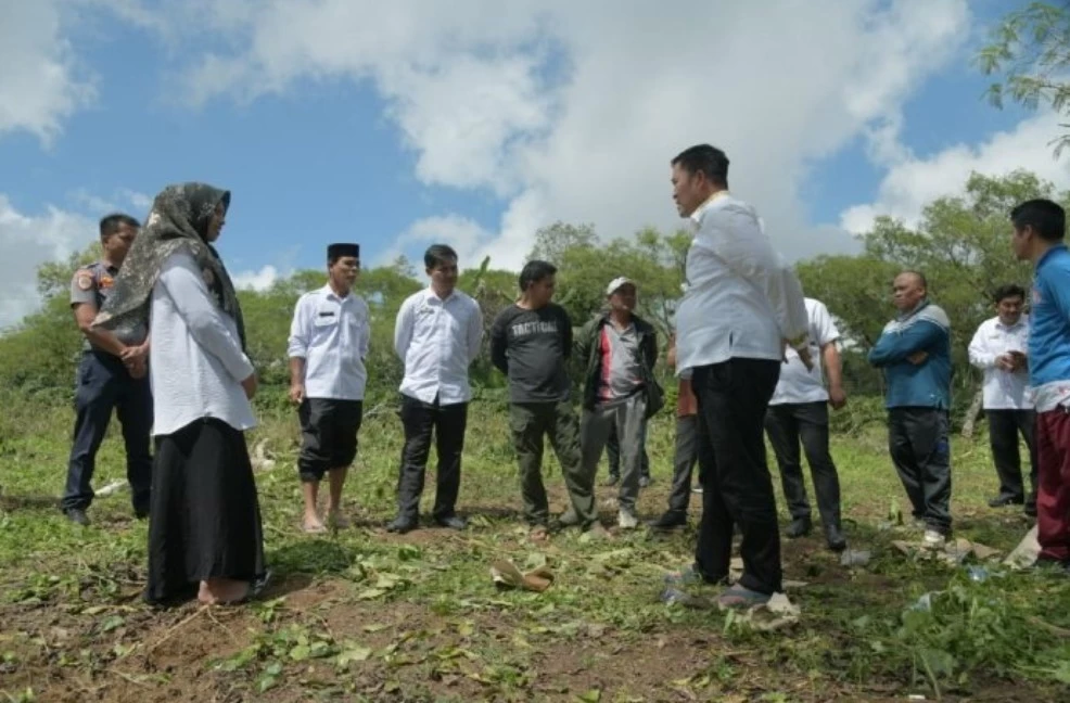 Pj Bupati Bener Meriah Tinjau Lokasi Pembangunan SD Negeri Sepeden