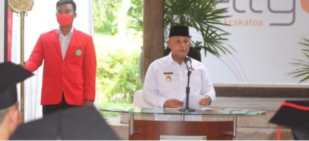 Bupati Nanang Ermanto Hadiri Wisuda Sarjana Ke-VI STIH Muhammadiyah Lampung Selatan
