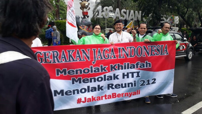 Ribuan Anggota FKDM Dikerahkan Untuk Jaga Stabilitas Jakarta Saat Reuni 212