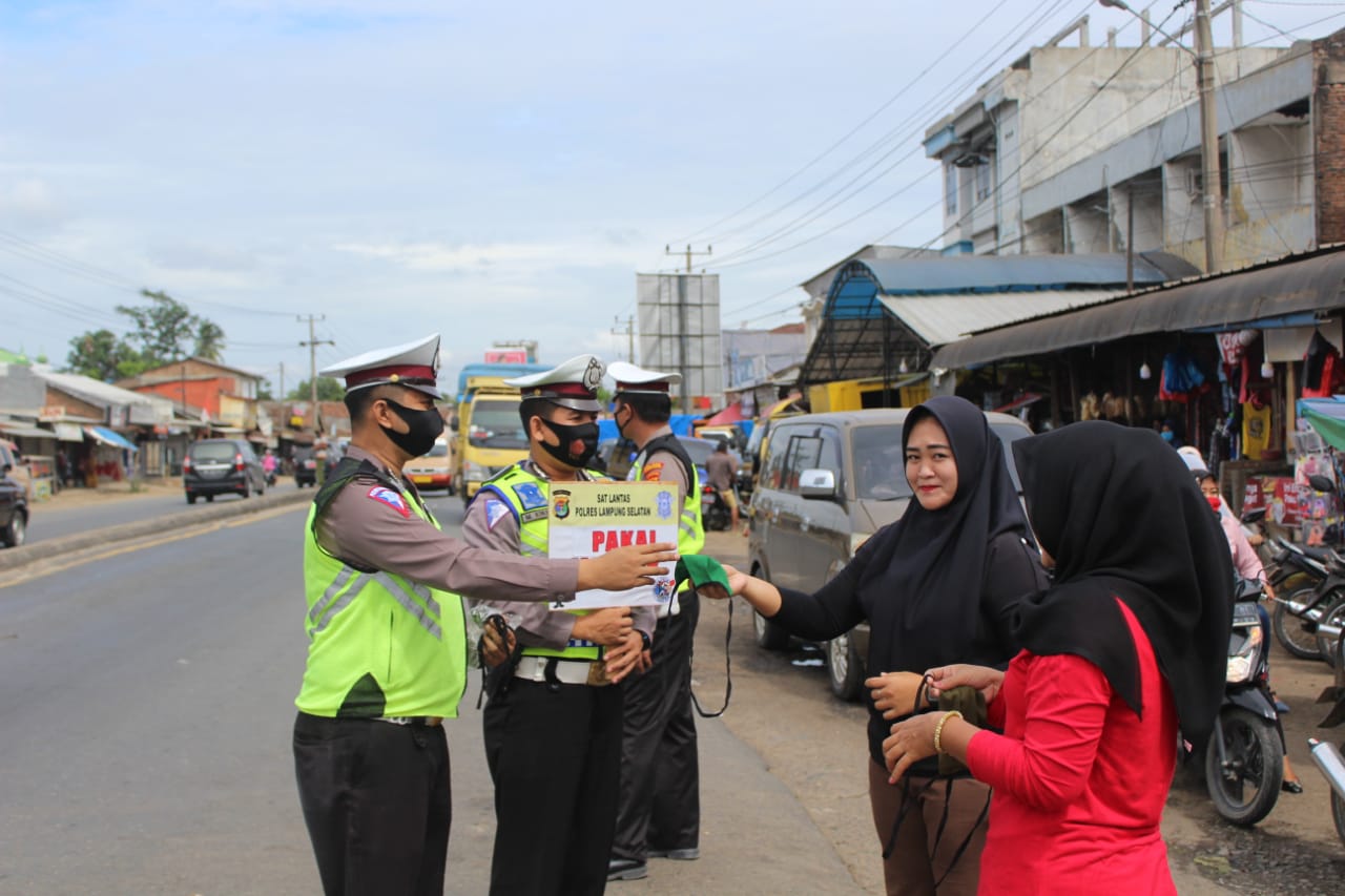 Operasi Zebra Krakatau tahun 2020 Polres Lampung Selatan (Lamsel) terus berlangsung