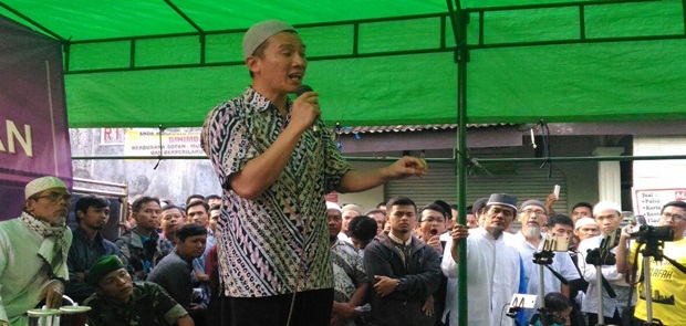 Ditolak GP Ansor, Umat Islam Kawal Tabligh Akbar Felix Siauw di Cilincing