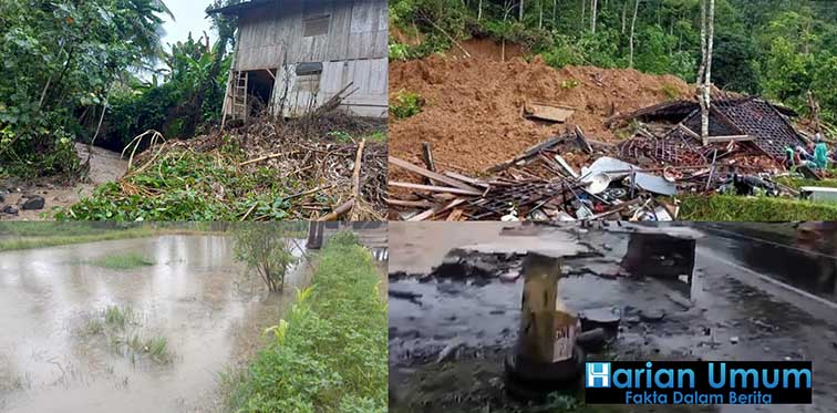 Musibah Masih Melanda Lampung Barat Dan Pesisir Barat,Akibat Cuaca Yang Sangat Extrim
