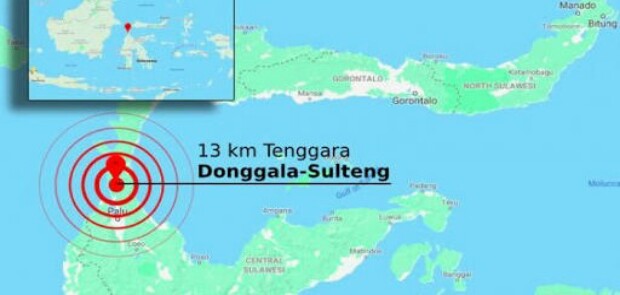 Gempa Donggala Dipicu Aktivitas Sesar Palu Koro