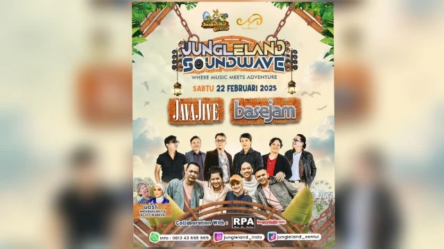 Jungleland Sentul Gelar Konser Java Jive & Base Jam, Untuk Tambah Keceriaan Liburan