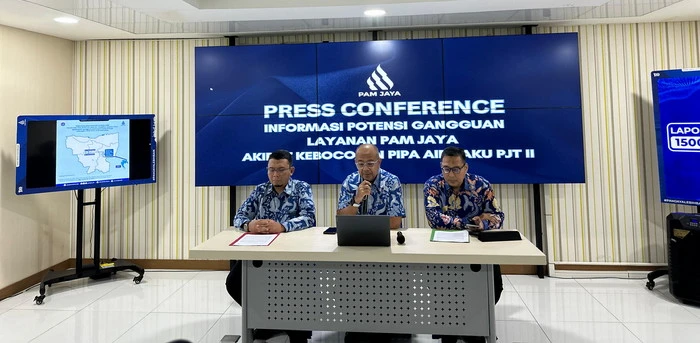 Komitmen PAM Jaya Siagakan Beragam Bantuan Sikapi Kebocoran Pipa Air Baku PJT II