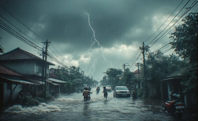 Hingga Awal Februari Cuaca Ekstrem Masih Intai Indonesia, Waspadai Banjir dan Longsor