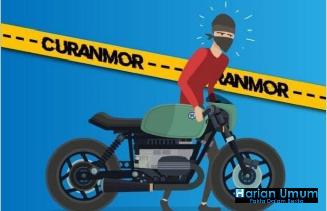 Satu Unit Sepada Motor Di Gondol Maling
